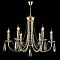 Люстра Crystal Lux VICTORIA SP6 GOLD/AMBER